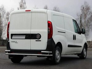 Задня дуга AK005/2-Подвійний (нерж.) для Opel Combo 2012-2018 рр.