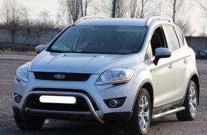 Кенгурятник для Ford Kuga 2008-12, 2013+, 2017+ захист заднього бампера дуги пороги