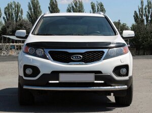 Передня захист ST008 (2010-2013, нерж.) для Kia Sorento XM 2009-2014рр.