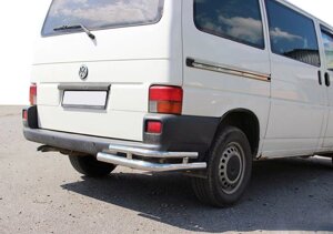 Задні куточки подвійні AK003-Double (2 шт., нерж) для Volkswagen T4 Transporter