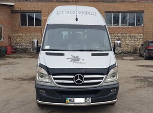 Захист бампера ВУС одинарний Mercedes Sprinter 2006-13, 1995-06, 2014+ кенгурятник захист задня дуги пороги