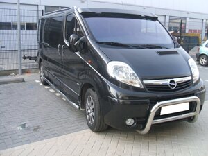 Кенгурятник для Opel Vivaro 2001-2013, 2014+ Захист заднього бампера/дуги/пороги