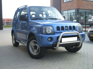 Кенгурятник для Suzuki Jimny 1998-2005 2005+ захист бампера дуги пороги