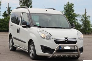 Кенгурятник для Opel Combo D 2011+ Захист заднього бампера/дуги/пороги