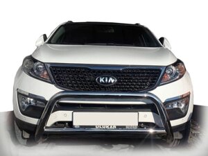 Кенгурятник WT005 (нерж.) для Kia Sorento XM 2009-2014рр.