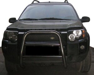 Кенгурятник QT008 (нерж) для Land Rover Freelander II