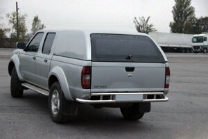 Задня захист AK004 (нерж) для Nissan NP300 1999-2015