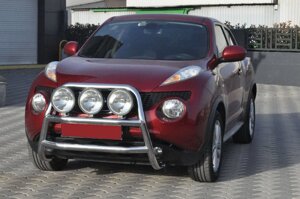 Кенгурятник WT018 (нерж) для Nissan Juke 2010-2019 рр.