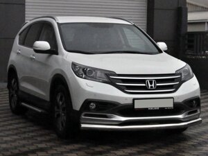 Передня захист ST008 (нерж.) для Honda CRV 2012-2016 рр.