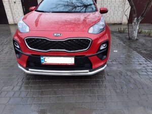 Передній захист ST014 (нерж) для Kia Sportage 2015-2021 рр.