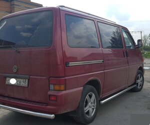 Захист заднього бампера ВУС Volkswagen T4 1990-2003 кенгурятник дуги бічний захист пороги