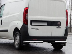 Задні куточки AK003 (нерж.) для Opel Combo 2012-2018 рр.