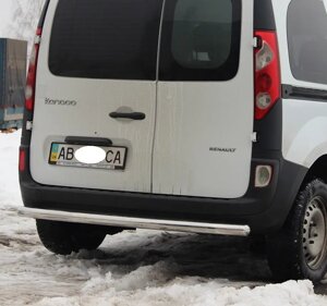 Захист заднього бампера ( вус) Renault Kangoo (08-13)