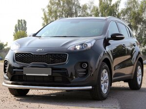 Передня захист ST008 (нерж) для Kia Sportage 2015-2021 рр.