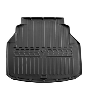Автомобільний 3D килимок в багажник на MERCEDES BENZ W204 C (2007-2015) (sedan)