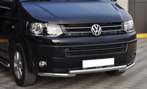 Захист бампера ВУС подвійний Volkswagen T5 2009-2015 кенгурятник захист задня дуги пороги