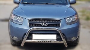 Кенгурятник для Hyundai Santa Fee 2006-2012 захист бампера дуги пороги