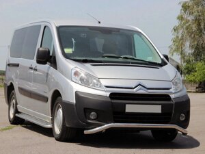 Передня захист ST007 (нерж.) 60 мм для Citroen Jumpy 2007-2017 років.