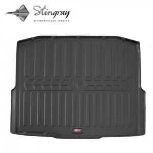 Автомобільний 3D килимок в багажник на SKODA Octavia III (A7) (2013-2020) (universal) (without "ears")
