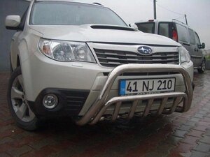 Кенгурник Subaru Forester (2008-2012) / подвійною