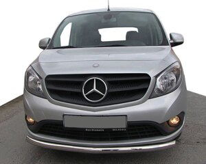 Передня захист ST008 (нерж.) для Mercedes Citan 2013 мм.