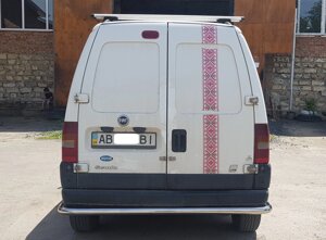 Захист заднього бампера ВУС Fiat Scudo 1995-07 2007-16 2016+ кенгурятник дуги бічний захист пороги