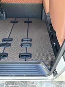 Килимки в салон EVA для Volkswagen T5/T6 Transporter, Caravelle 2 РЯД Оригінальний пасажир