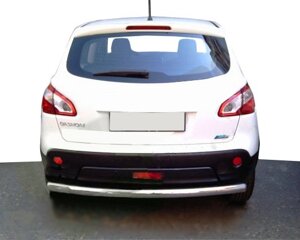 Задня дуга пряма (нерж.) для Nissan Qashqai 2010-2014рр.