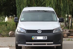 Захист бампера ВУС подвійний Volkswagen Caddy 22004-2019 кенгурятник захист задня дуги пороги