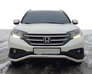 Передній захист ST007 (нерж.) для Honda CRV 2012-2016 рр.