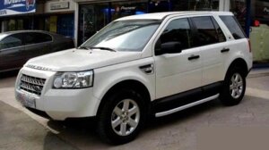 Бічний захист пороги майданчик Land Rover Freelander кенгурятник захист бампера дуги пороги