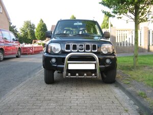 Кенгурятник для Suzuki Jimny 1998-2005 2005+ захист бампера дуги пороги