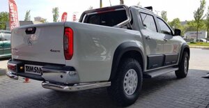 Задня захист AK003 (нерж) для Ford Ranger 2011 мм.