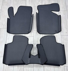 3Д килимки EVA в салон для Skoda Rapid / Шкода Рапід 2013+