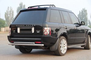 Задня дуга AK002-Подвійний (нерж.) для Range Rover III L322 2002-2012рр.