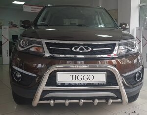 Захист переднього бампера - Кенгурятник Chery Tiggo 5 (2013+)