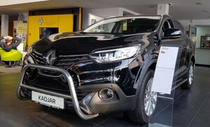 Кенгурятник для Renault Kadjar 2015+ захист бампера дуги пороги