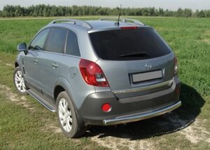 Задня дуга AK002 (нерж.) для Opel Antara 2007 мм.