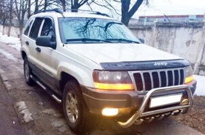 Кенгурятник для Jeep Grand Cherokee 1995-2005 захист бампера дуги пороги