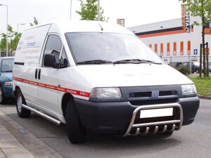 Кенгурятник для Fiat Scudo 1995-07 2007-16 2016+ Захист заднього бампера дуги пороги