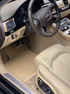 Килимки в салон EVA для Audi A8 Long 2010-17/ Ауди А8