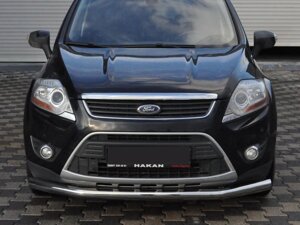 Передня захист ST008 (нерж.) для Ford Kuga 2008-2013 рр.