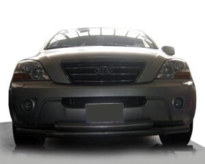 Передній захист ST014 (нерж.) для Kia Sorento 2002-2009 рр.