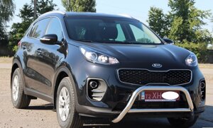 Кенгурятник для Kia Sportage 2016+ захист заднього бампера дуги пороги