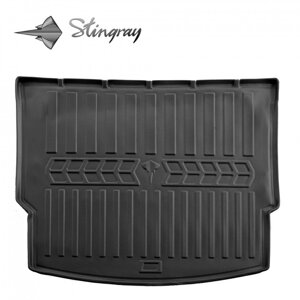 Автомобільний 3D килимок в багажник на NISSAN X-Trail (T33) (2021-...)/Rogue (T33) (2021-...) (5 seats) ((upper trunk)
