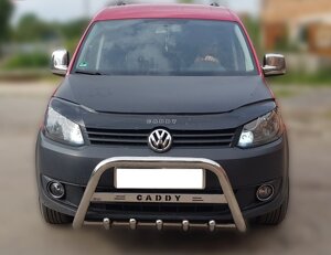 Кенгурятник для Volkswagen Caddy 2004-2019 захист заднього бампера дуги пороги