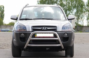 Кенгурятник для Hyundai Tucson 2004-2010 захист бампера дуги пороги