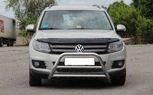 Кенгурятник для Volkswagen Tiguan 2011-2016 захист заднього бампера дуги пороги