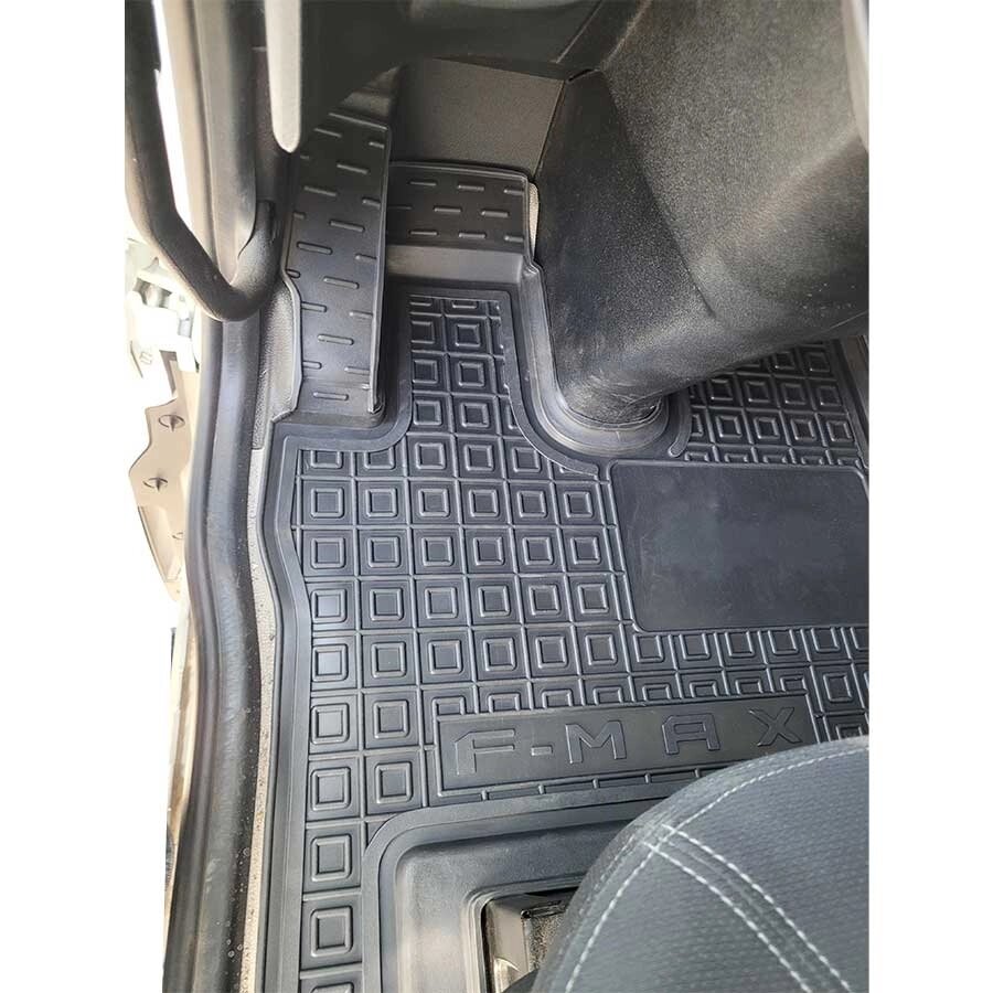 Поліуретанові (автогум) килимки в салон Ford F-Max (2018)/ Форд Ф-макс від компанії AUTOAS - фото 1