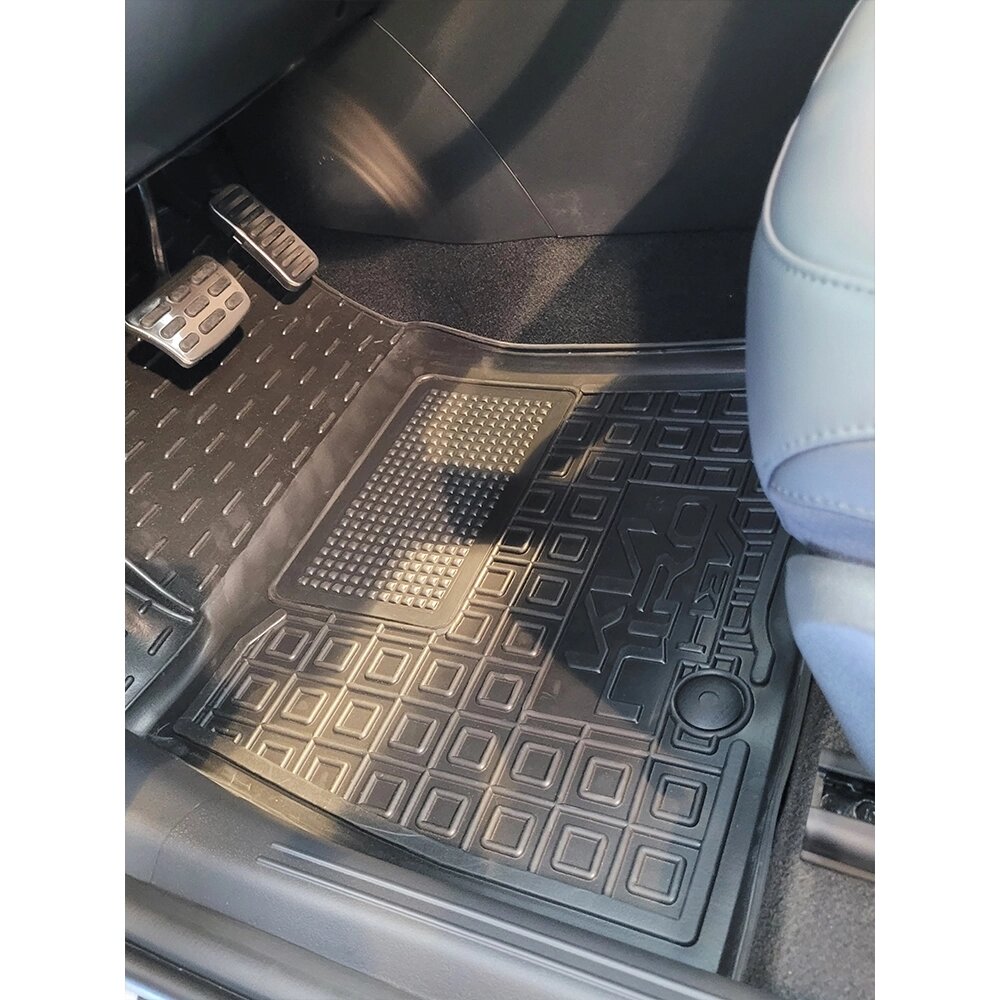 Поліуретанові (автогум) килимки в салон Kia Niro Hybrid (2023>) MOD/ КІА Ніро від компанії AUTOAS - фото 1